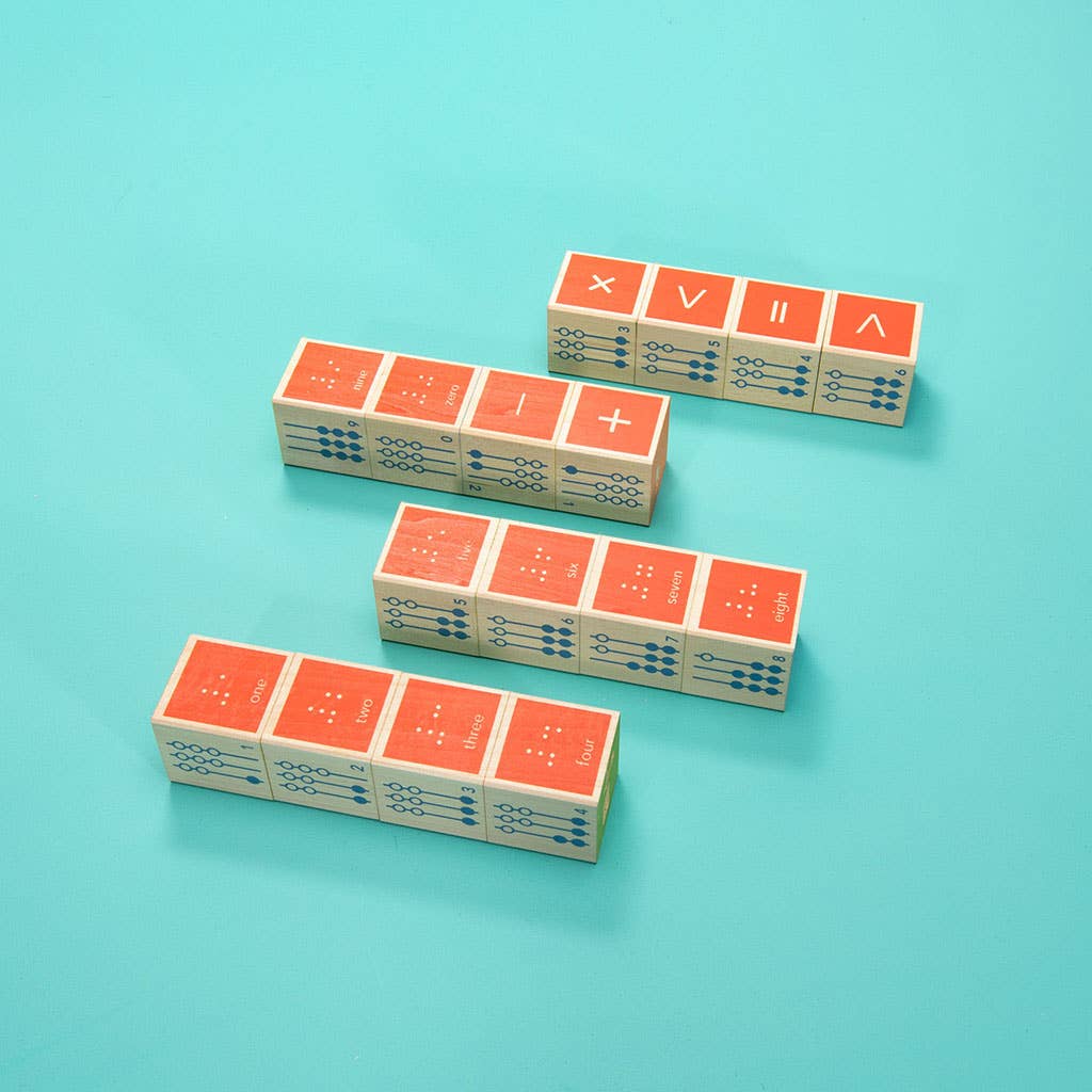 Blocks: Uncle Goose Braille Math Blocks