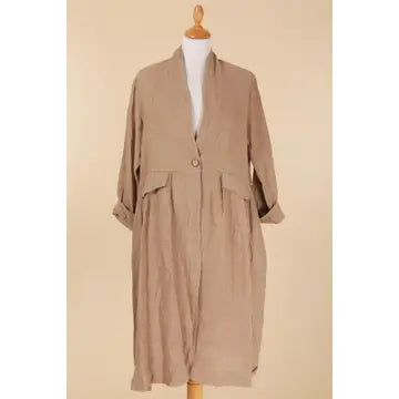 Jacket: Spring/Summer Linen (Two Colors)