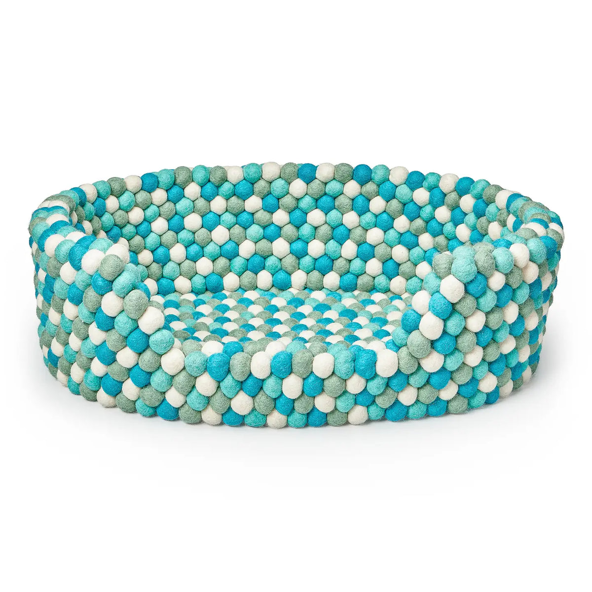 Felted Pet Bed: Bubble Bed