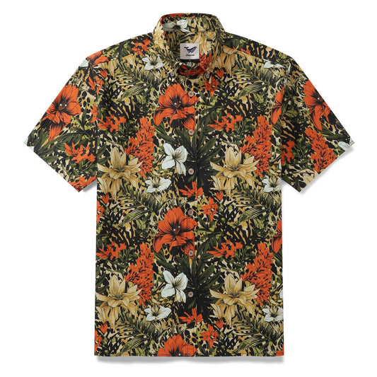 Shirt: Mens Short Sleeve Yume Shirt: Tropical Rhythm