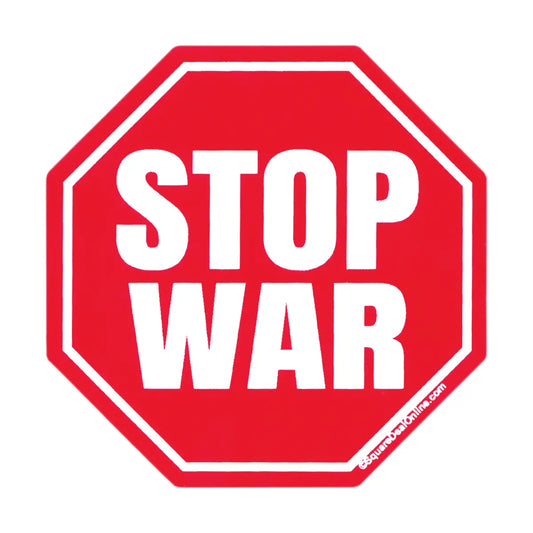 Sticker: STOP WAR