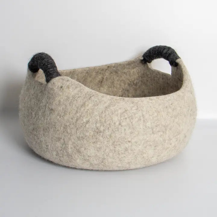 Basket: Large Felt Basket