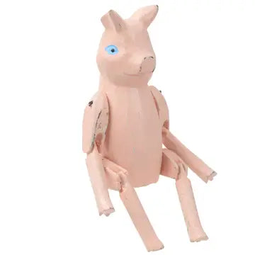 Wooden Animals: (Rabbit or Pig)