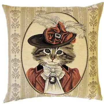 Pillow: Victorian Cat