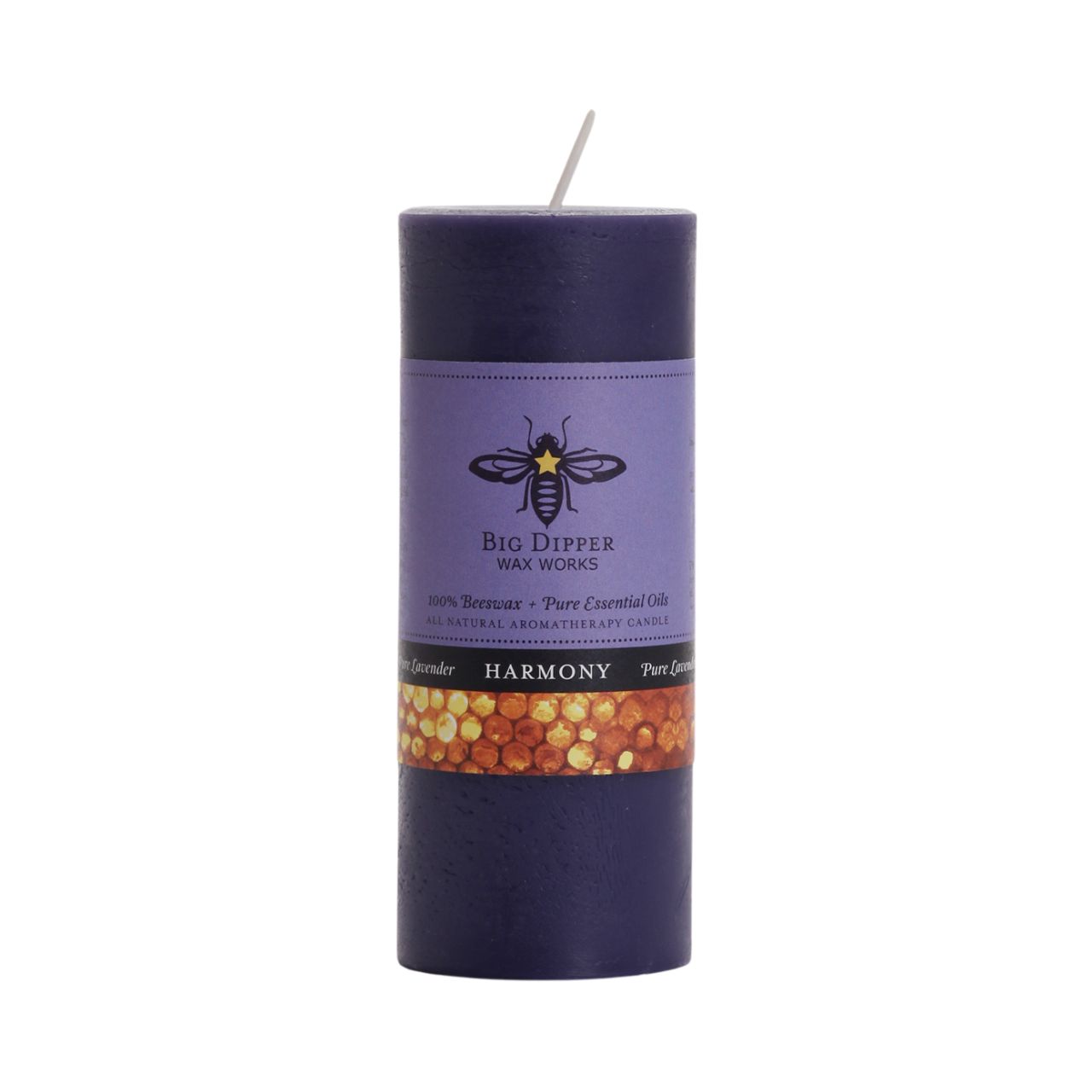 Candles: Beeswax Pillars: Three Sizes (Various Scents)