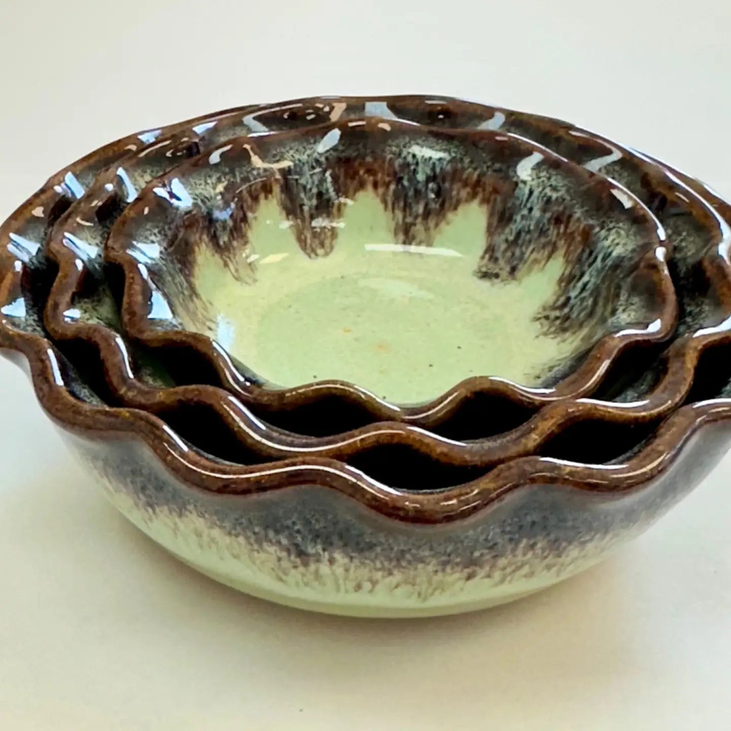 Bowls: Artisan Pottery - Set of Three