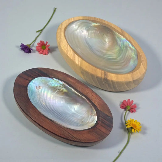 Bowl: Shell & Wood