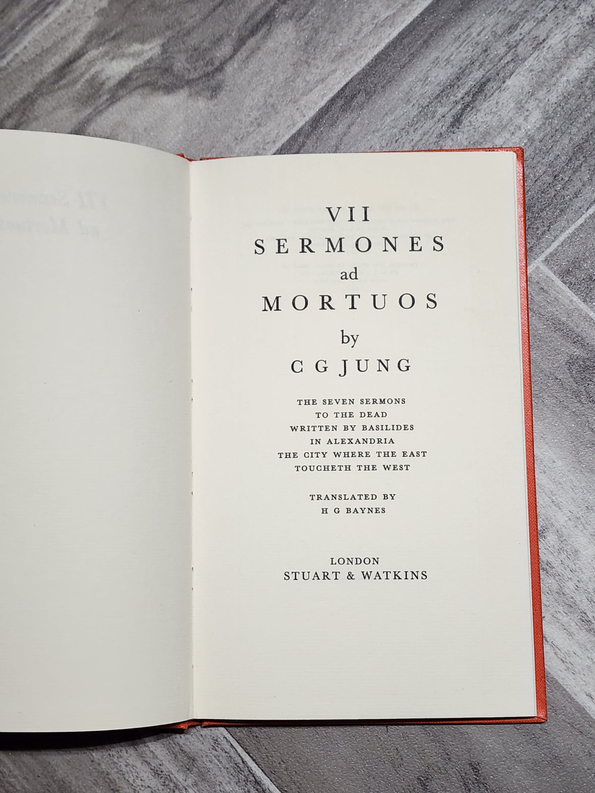 Book: VII Sermones & Mortuos - C. G. Jung