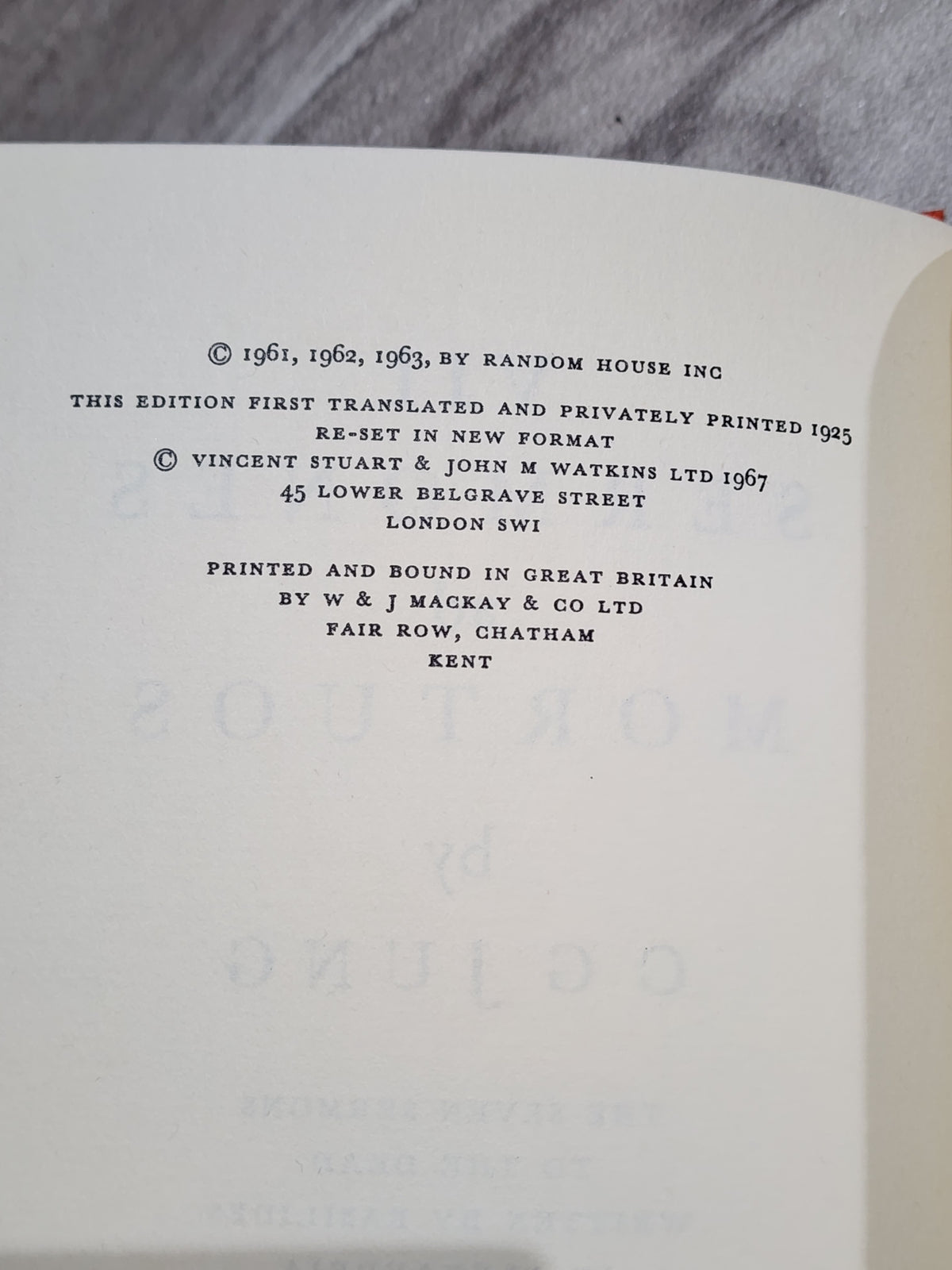 Book: VII Sermones & Mortuos - C. G. Jung