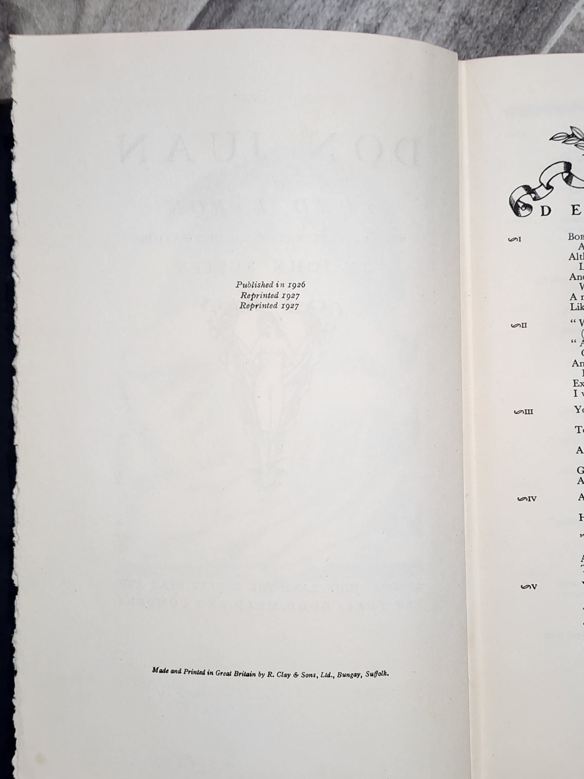 Book: Don Juan - Lord Byron