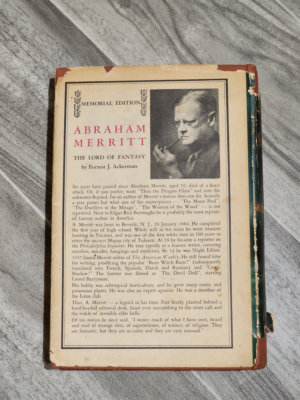 Book: The Ship of Ishtar - A. Merritt