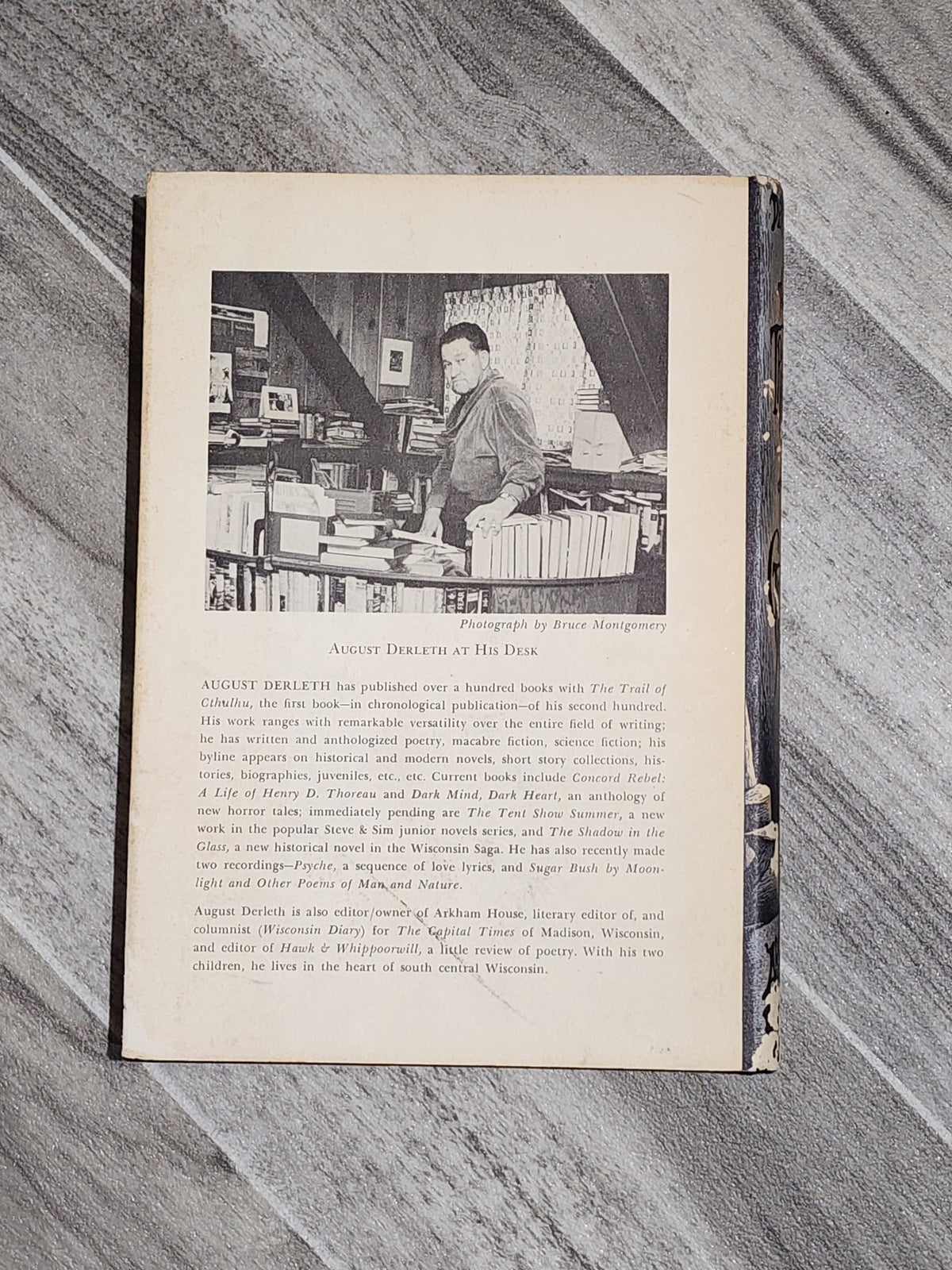 Book: The Trail of Cthulhu -  August Derleth