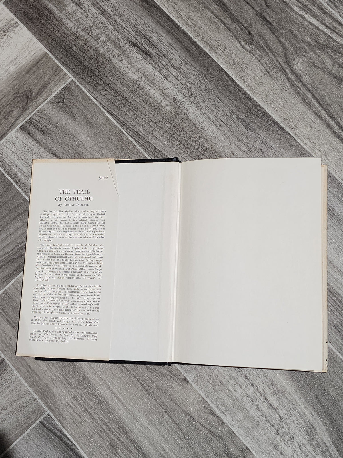Book: The Trail of Cthulhu -  August Derleth