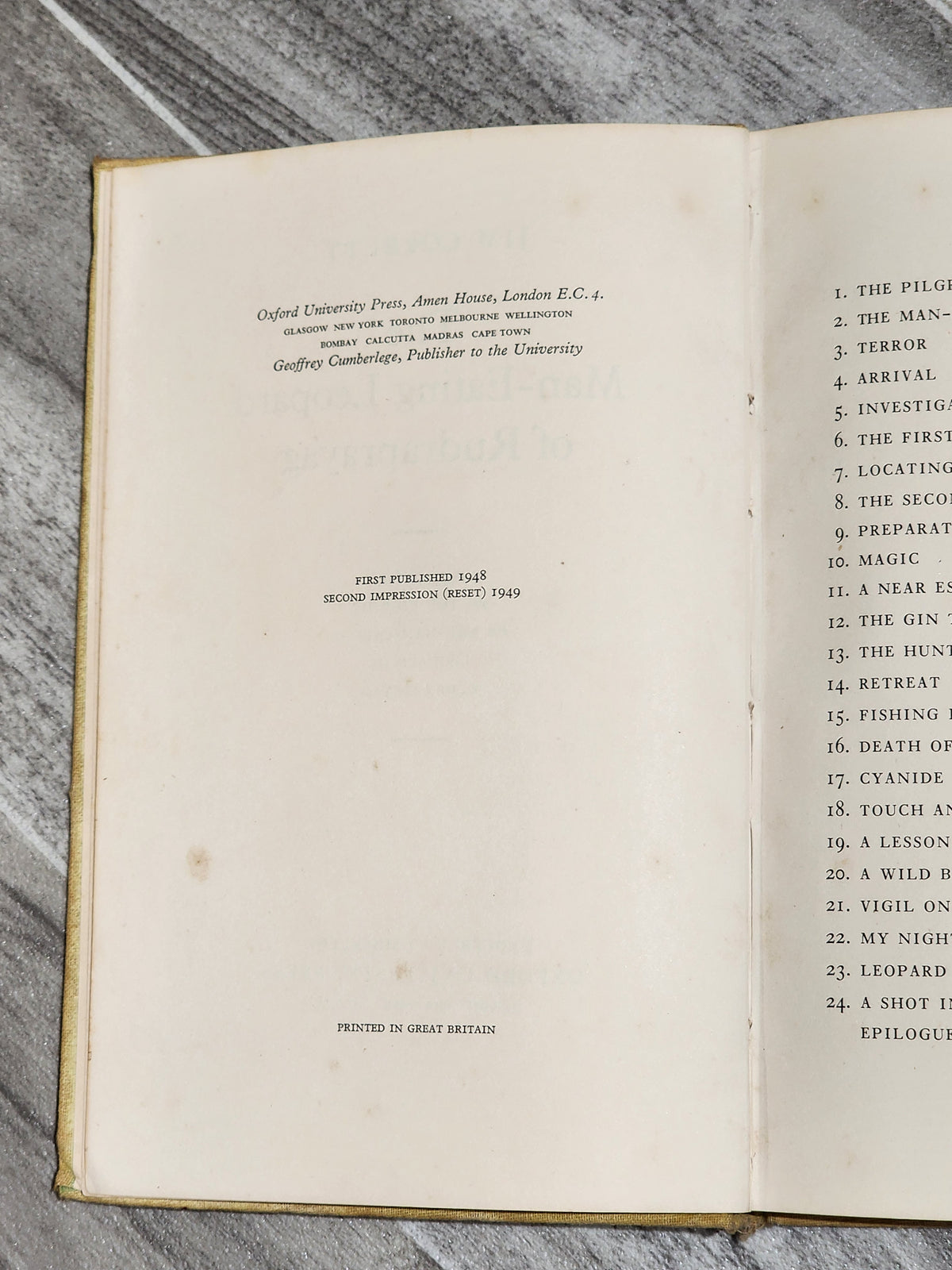 Book: The Man Eating Leopard of Rudraprayag - Jim Corbett
