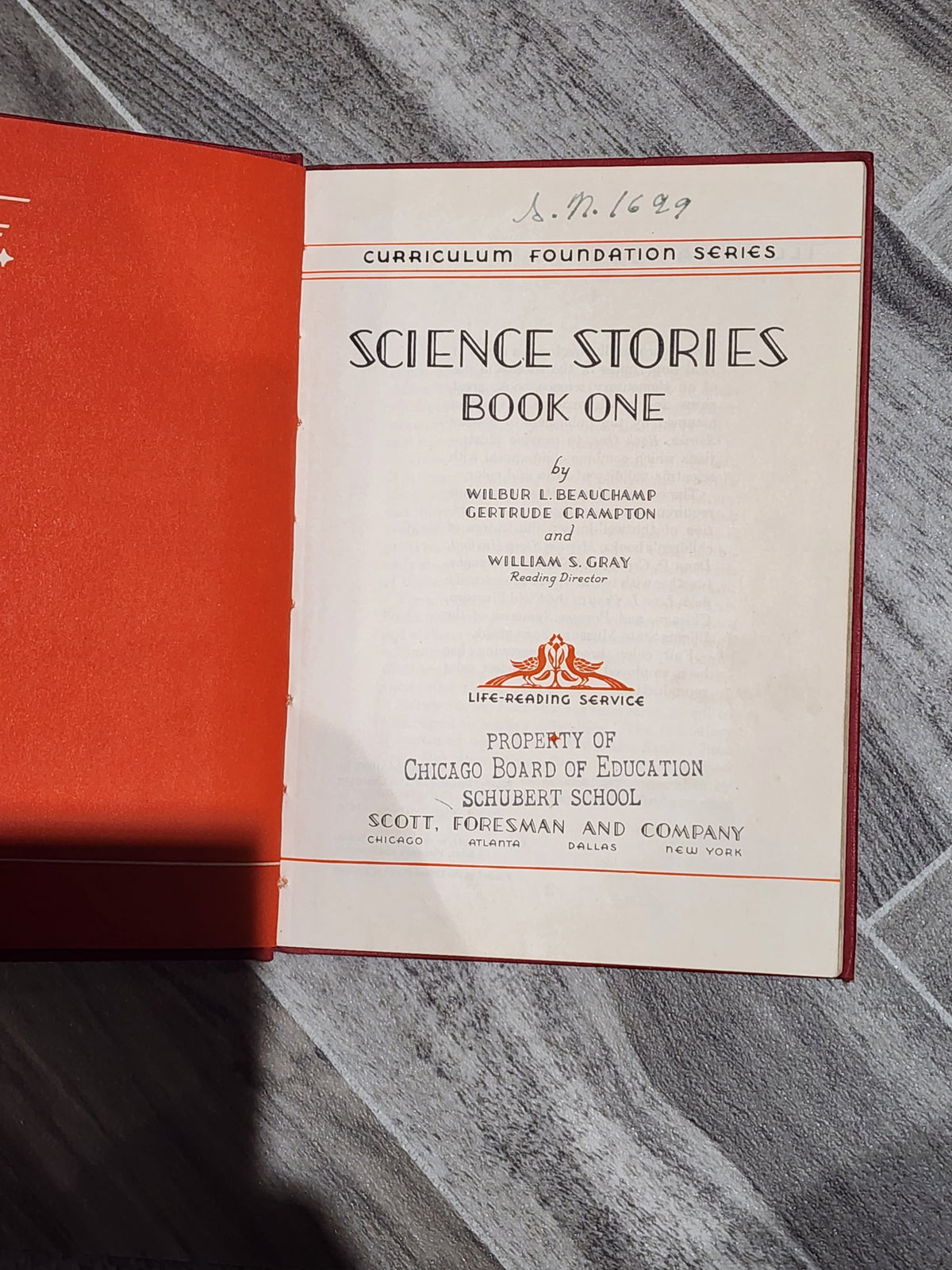 Book: Science Stories Book One