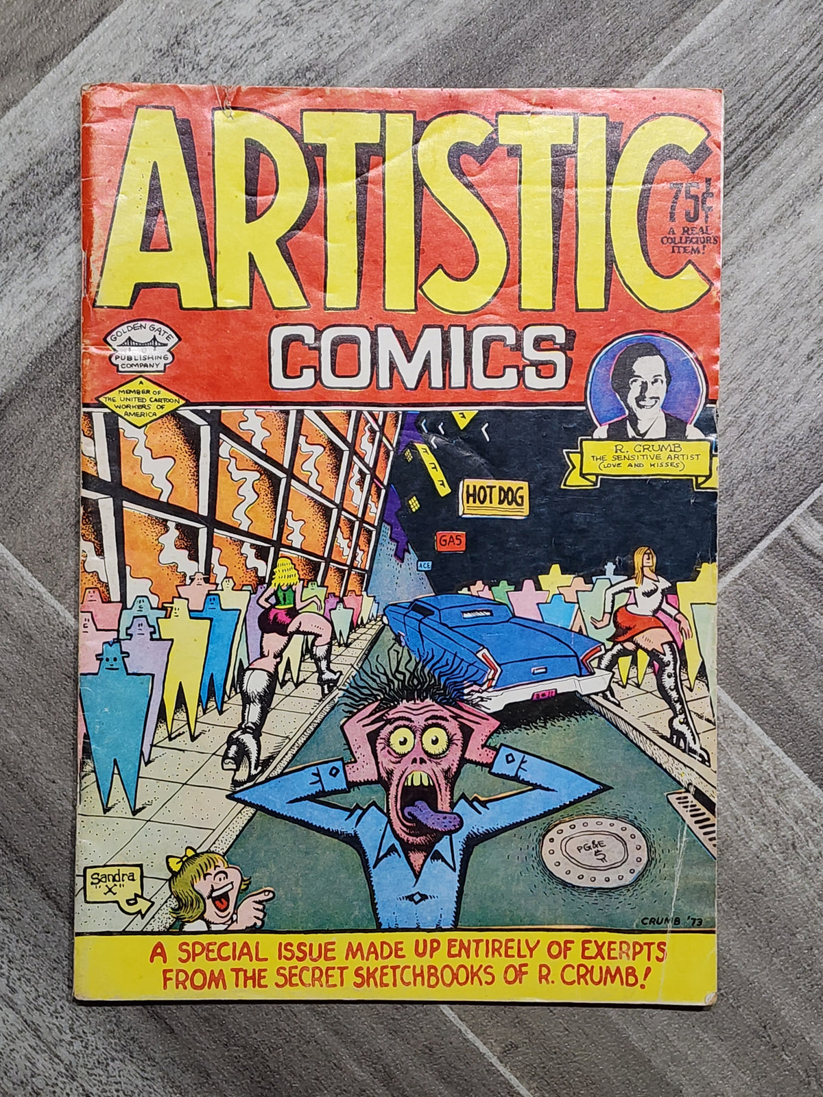 Comic: Artistic Comics - R. Crumb