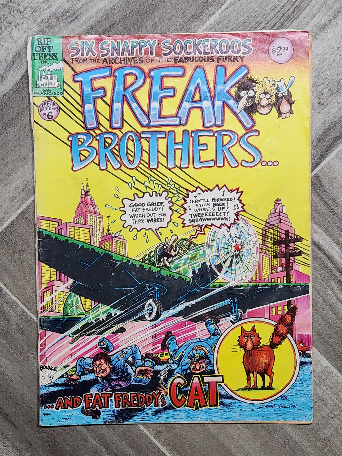 Comic: Freak Brothers No. 6 - Gilbert Shelton