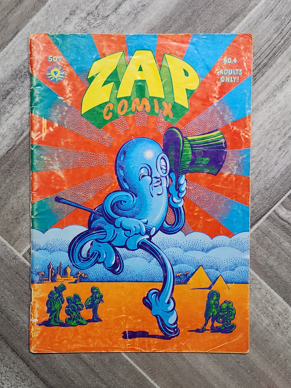 Comic: Zap Comix No. 4 - R. Crumb & Others