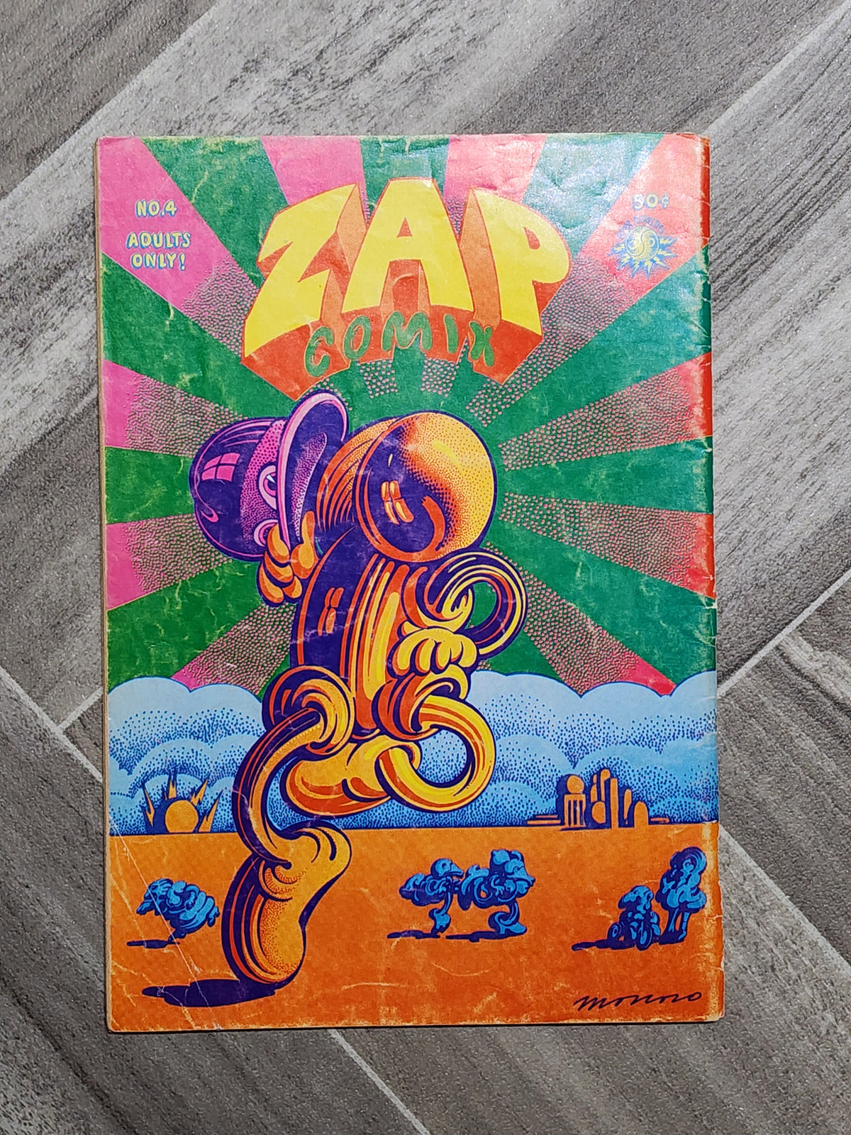 Comic: Zap Comix No. 4 - R. Crumb & Others
