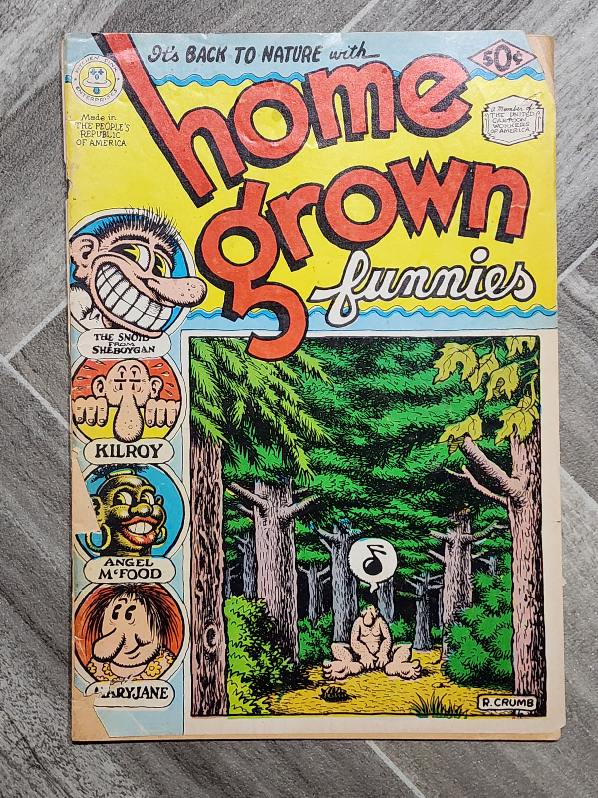 Comic: Home Grown Funnies - R. Crumb