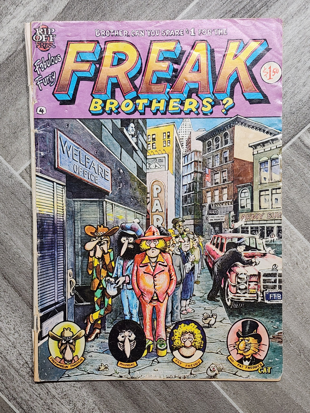 Comic: Freak Brothers No. 4 - Gilbert Shelton