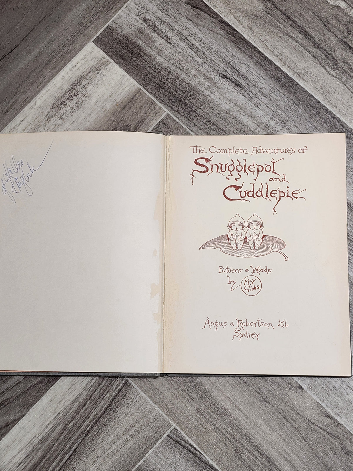 Book: The Complete Adventures of Snugglepot and Cuddlepie - May Gibbs