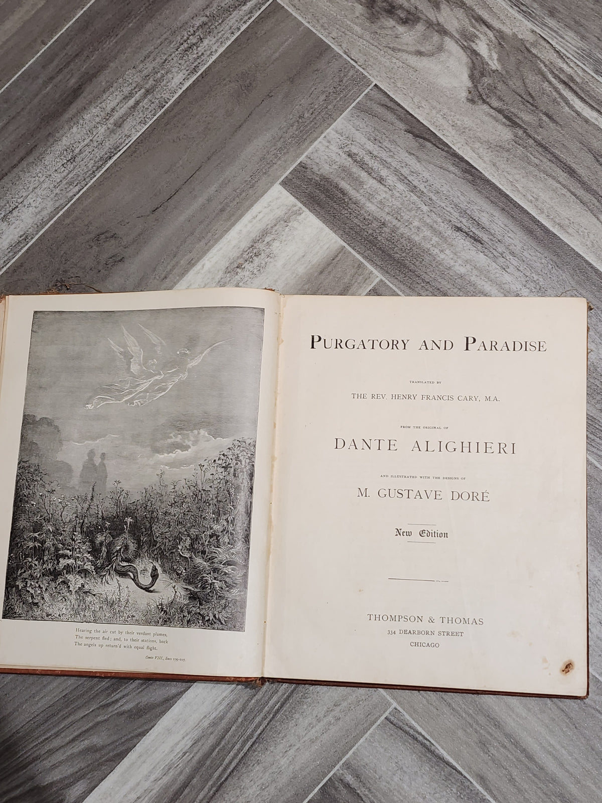 Book: Dante's Purgatory And Paradise - Dante