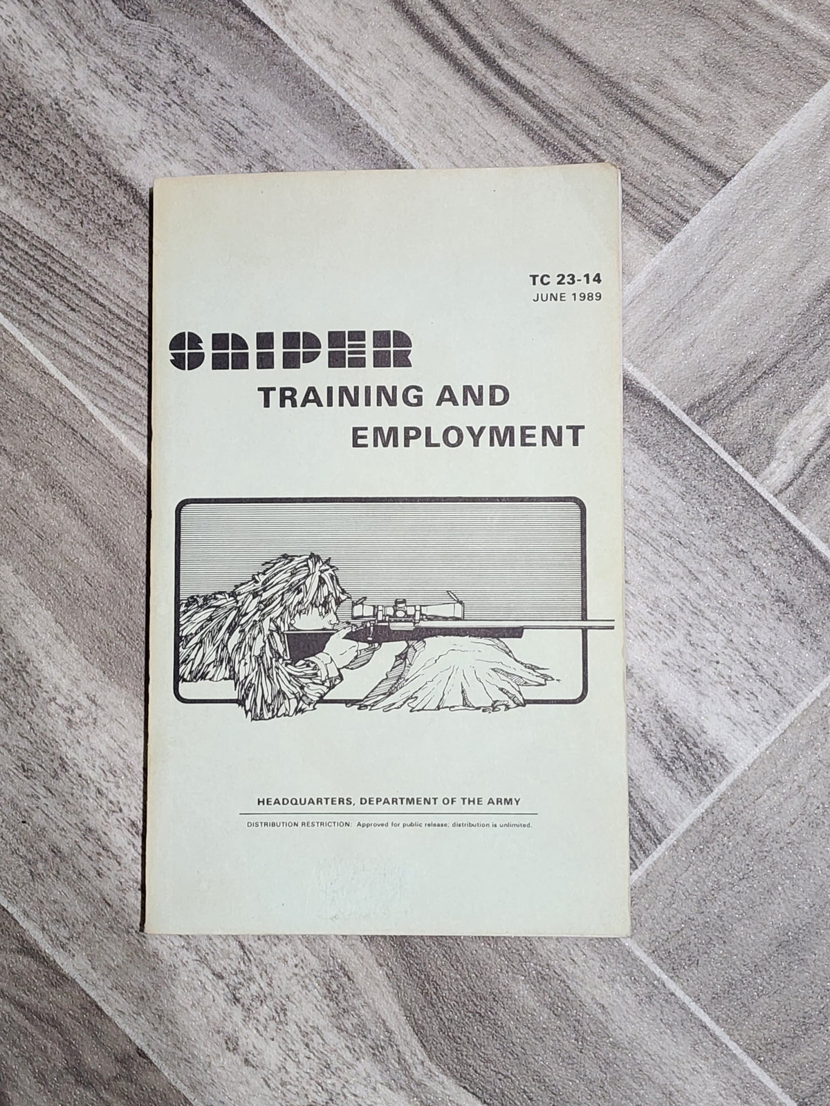 Book: Sniper Training - U.S. Army