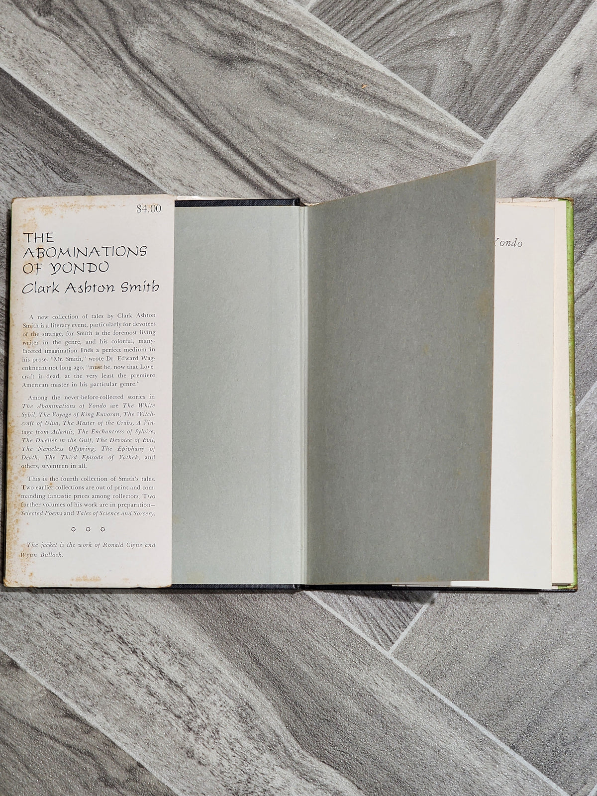 Book: The Abominations of Yondo - Clark Ashton Smith