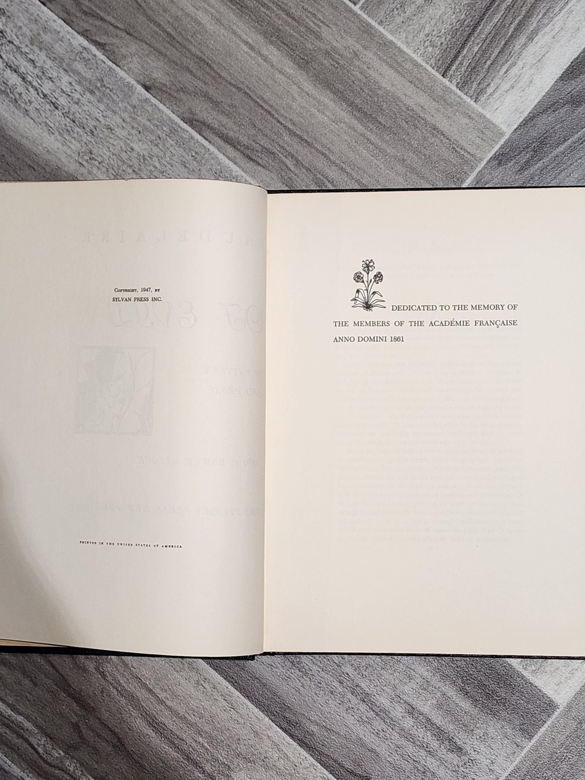 Book: Flowers of Evil - Baudelaire