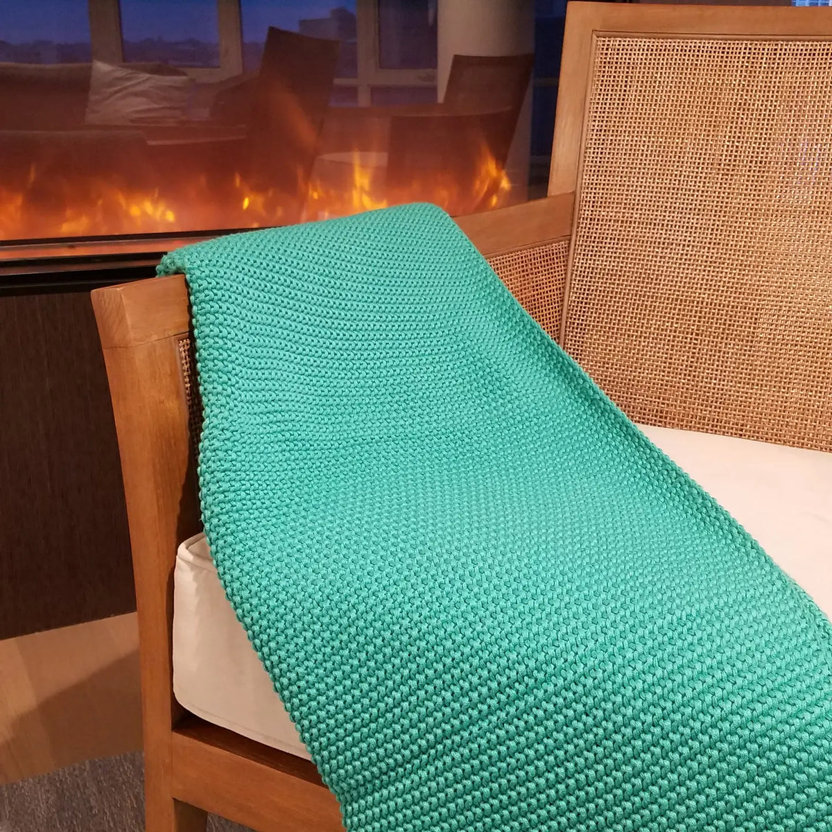 Blanket: Organic Cotton Throw (Two Colors)