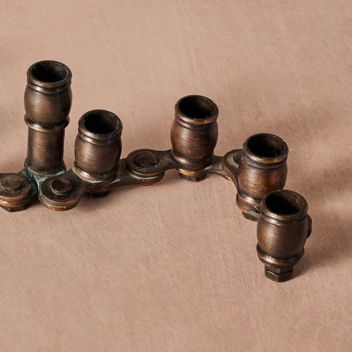 Menorah: Bike Chain