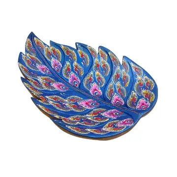 Dish: Hand Painted Leaf (Two Colors)
