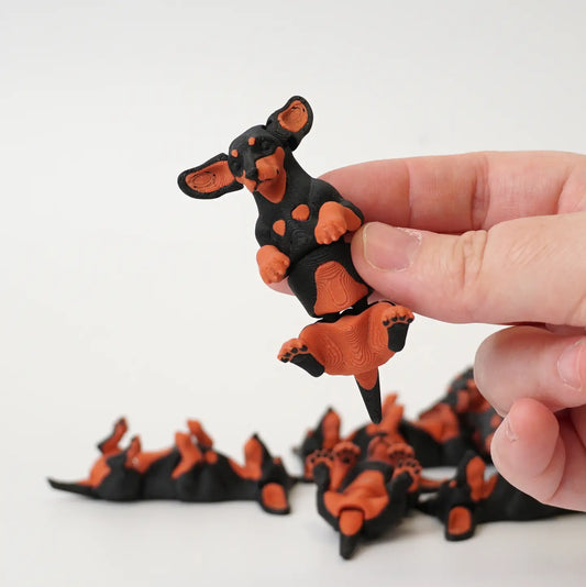 3D Printed Fidget Dachshund