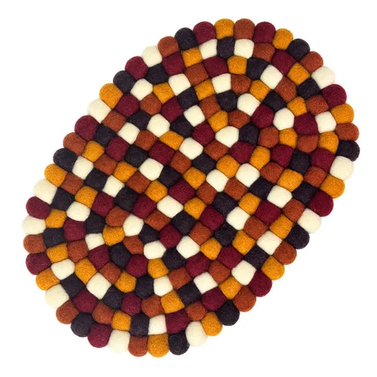 Trivets: Felted Casserole Size (Four Designs)