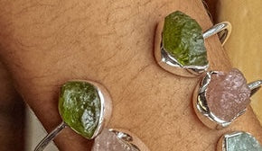 Bracelet: Green Peridot