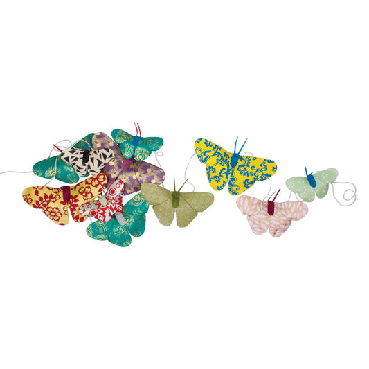 Garland: Origami Butterflies