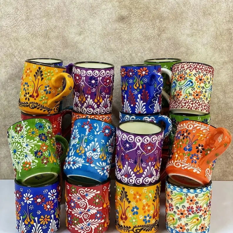Turkish Mugs: (Various Colors)
