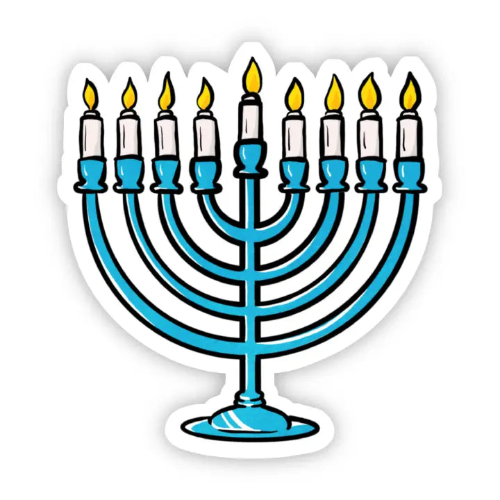 Sticker: Menorah