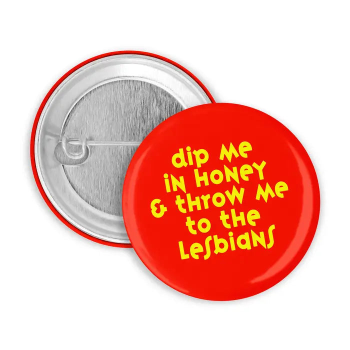 Pins:  LGBTQ+ Buttons (Various Sayings) Small