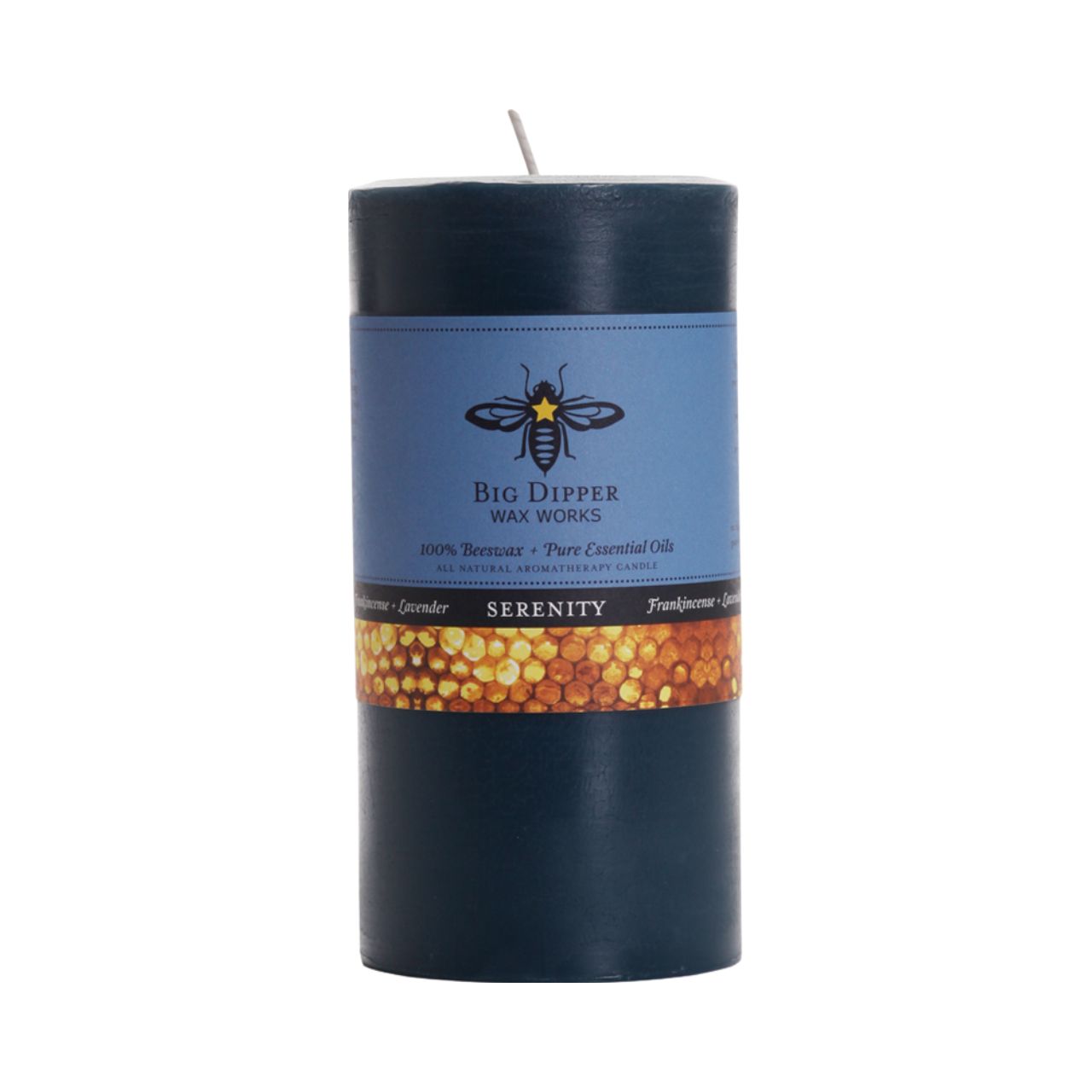 Candles: Beeswax Pillars: Three Sizes (Various Scents)