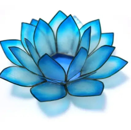 Votive: Capiz Shell Lotus Flowers (Various Colors)