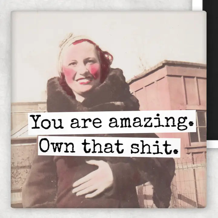 Magnet: You Are Amazing. Own That Shit
