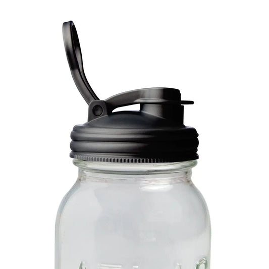 Mason Jar with Pour Spout Lid