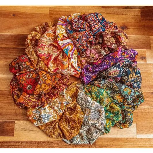 Scrunchies: Silk