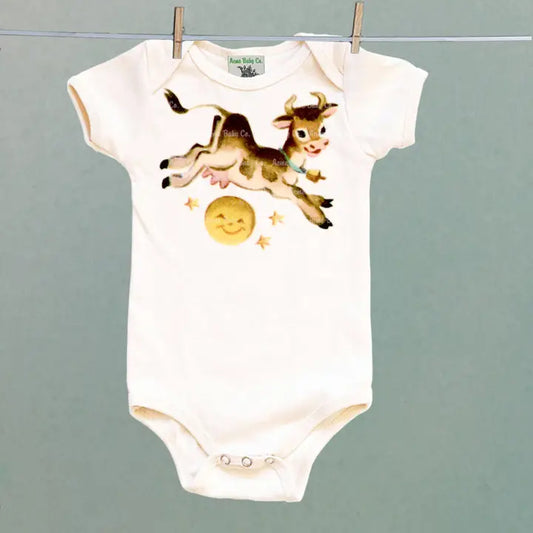 Onesies: Cow Jumped Over The Moon (6mo)
