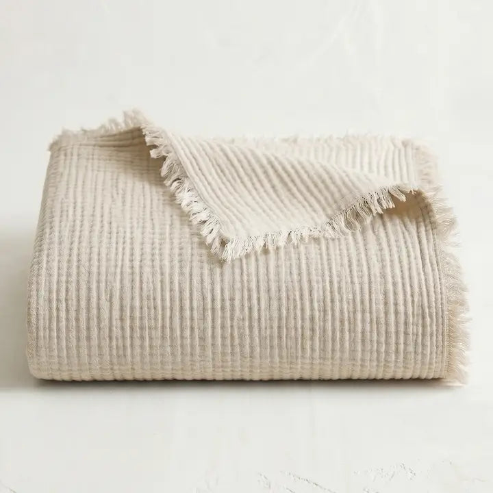 Blanket: 100% Cotton Muslin (Various Colors)