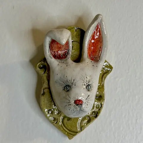 Wall Decor: White Rabbit