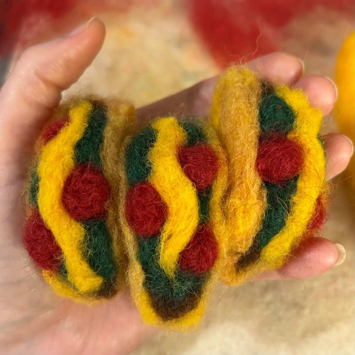 Felted Taco