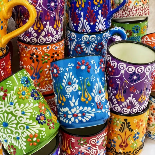 Turkish Mugs: (Various Colors)
